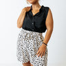 Martini Nights Shift Top In Black Curves Image - 1