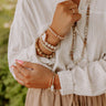 Champagne Life Semi Precious Bracelet Set Image - 1