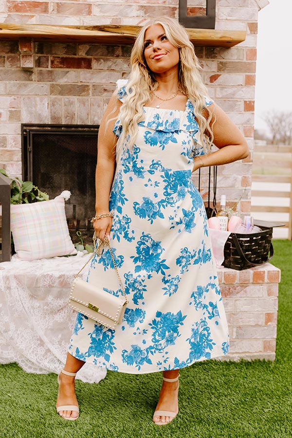 Love Beyond Expectations Floral Midi Curves Image - 1