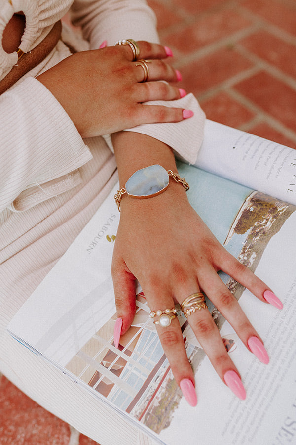 Dreamy Morning Agate Bracelet Image - 2