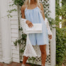 Ready To Jetset Romper In Sky Blue Image - 1