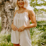 Ready To Jetset Romper In Beige Image - 1