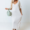 Dallas Layover T-Shirt Midi In Light Beige Image - 1