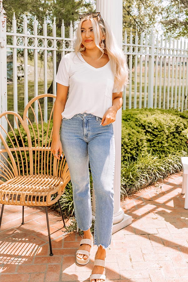 Just USA The Pippin High Waist Straight Leg Jean Image - 2