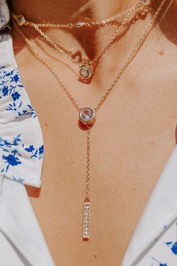 All The Allure Layered Necklace Image - 2
