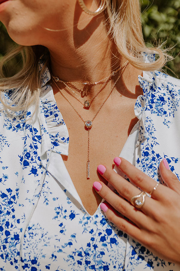 All The Allure Layered Necklace Image - 1
