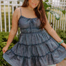 Simple Task Chambray Dress Curves Image - 1