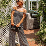 Sweet On Me Floral Jumpsuit Curves Image - 1