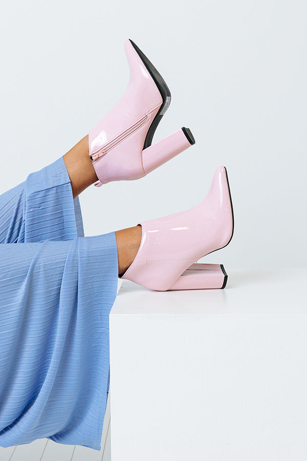 The Seera Patent Bootie Image - 1