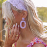 Believe The Dream Earrings In Dusty Purple Image - 1