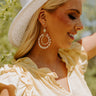 Sweet Darling Beaded Earrings In Ivory Image - 1