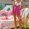 Meet Me In Rio Shorts In Hot Pink Image - 1