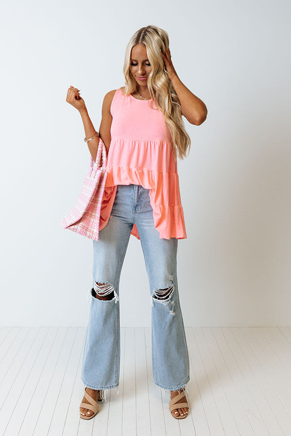 Calling Your Name Shift Top In Pink Image - 1