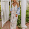 Latte To Go Jumpsuit in White Image - 1