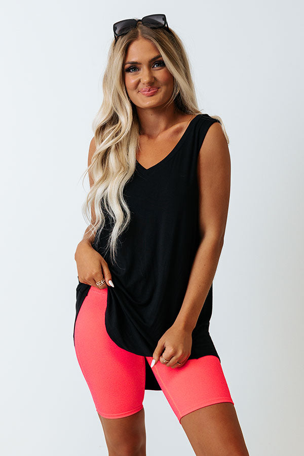 Connecting Flight Shift Tank In Black
