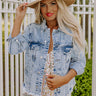 Nashville Style Distressed Denim Jacket Image - 1