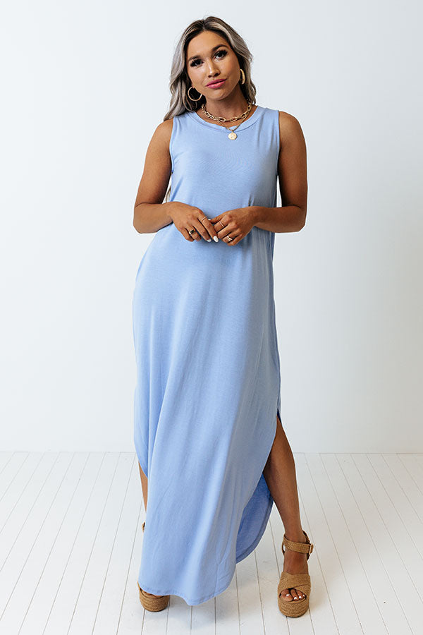 Desert Shade Maxi In Sky Blue Image - 1