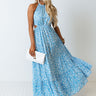 Tropical Trip Halter Maxi Image - 1