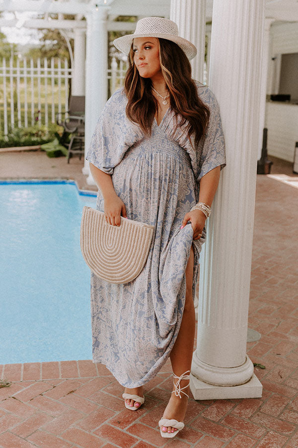 Connecting Flight Floral Maxi Curves Image - 1