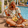 Citrus Chic Shift Top Curves Image - 1