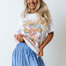 Keep Calm And Dream On Graphic Tee In White Image - 1