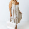 Wishing Tree Shift Dress In Stone Curves Image - 1