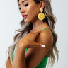 Lemon Love Beaded Earrings Image - 1