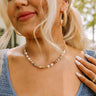 Trend Maker Necklace In Beige Image - 1