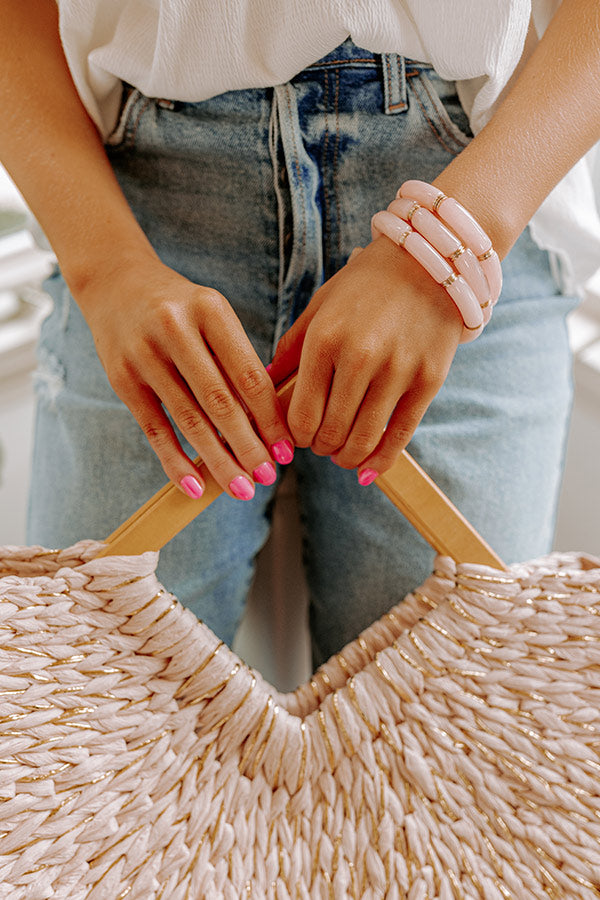 Nights By The Sea Bracelet in Pink Image - 2