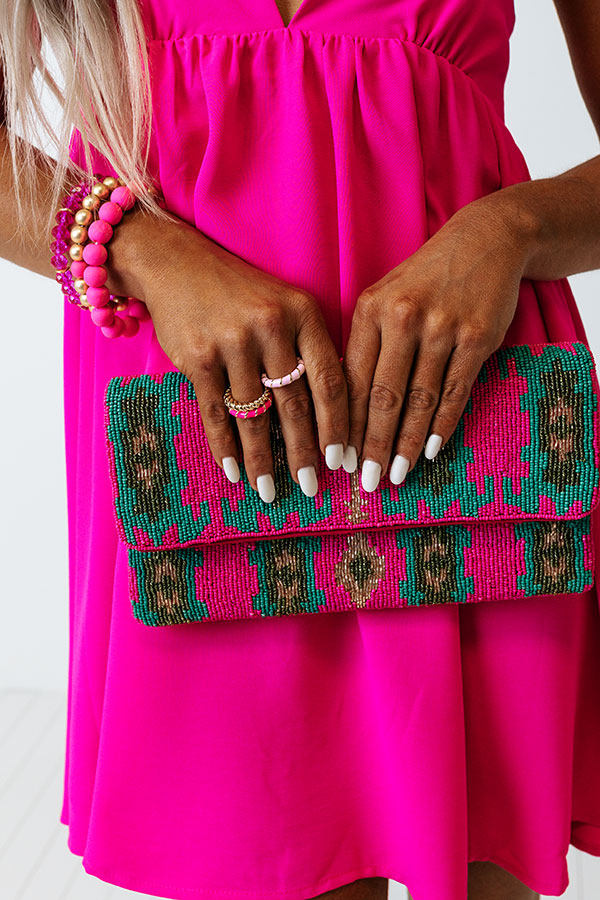 First Class Pass Ring Set in Pink Image - 1