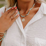 Follow Your Happiness Layered Necklace Image - 1