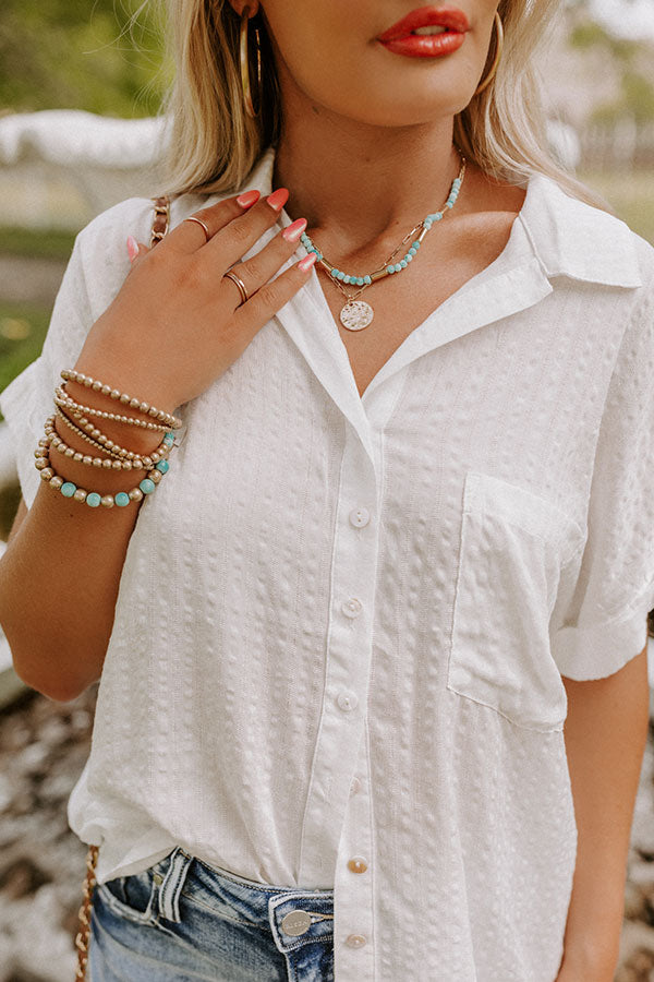 Follow Your Happiness Layered Necklace Image - 2