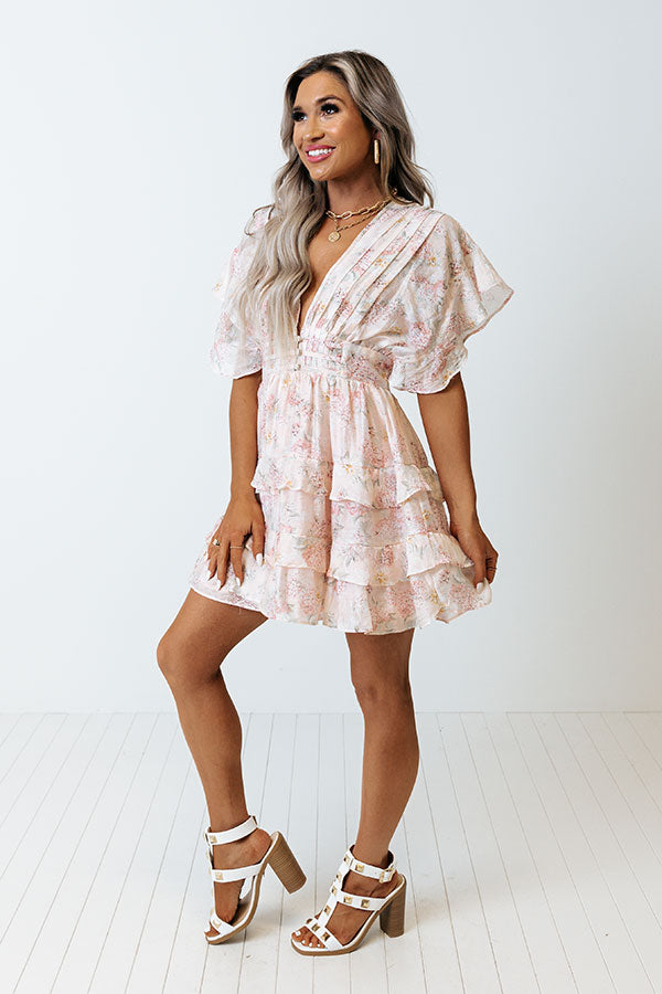 Classy Girl Floral Babydoll Dress Image - 1