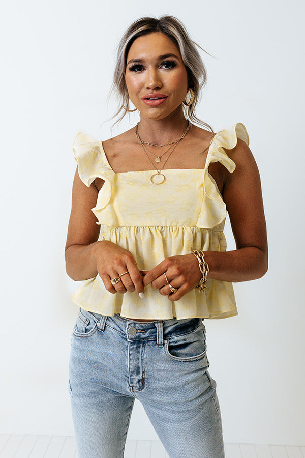 Wrapped In Fun Babydoll Top Image - 1