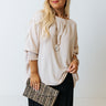 Appreciate You Shift Top In Beige Curves Image - 1
