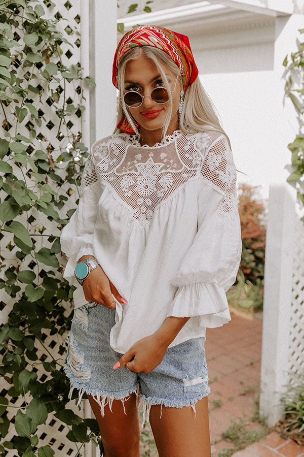 Chic And Exquisite Shift Top