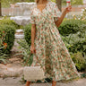 Telling The Truth Floral Midi Image - 1