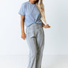Plain And Simple Shift Tee In Airy Blue Image - 1
