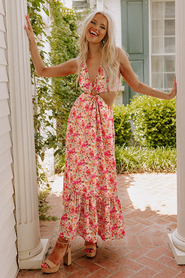 Watercolor Weekend Cut Out Maxi Image - 1