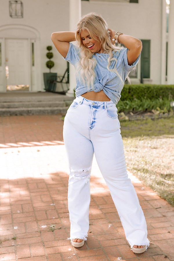 Risen The Esperanza High Waist Distressed Jean Curves Image - 1