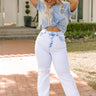 Risen The Esperanza High Waist Distressed Jean Curves Image - 1