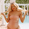 Bon Voyage Baby One Piece Ruched Swimsuit Image - 1