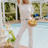 Risen The Esperanza High Waist Distressed Jean Image - 1