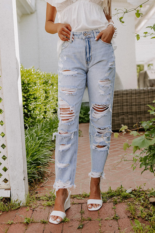KanCan The Kendy High Waist Distressed Jean Image - 2