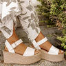 The Larissa Espadrille In White Image - 1
