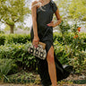 Class And Charm Maxi In Black Image - 1