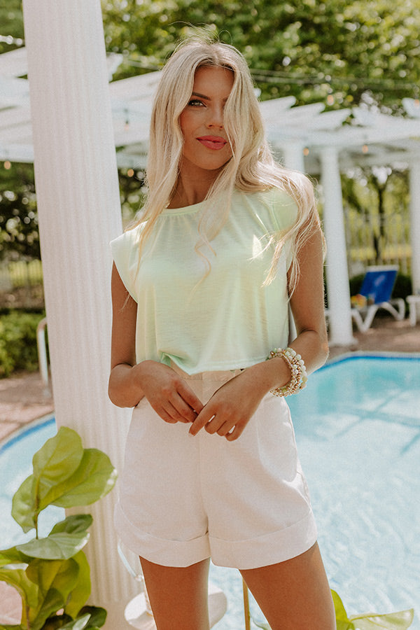 The Radiance High Waist Shorts Image - 2