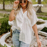 Sunny Pier Button Up Top In White Image - 1