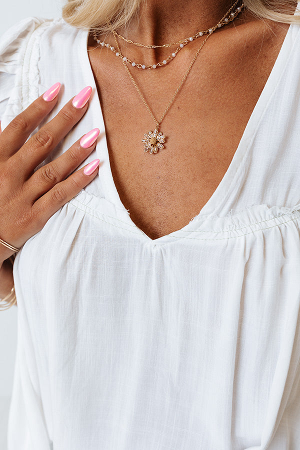 Give You The World Layered Necklace Image - 2