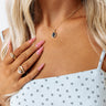 Kendra Scott Piper Gold Pendant Necklace in Blue Lapis Image - 1